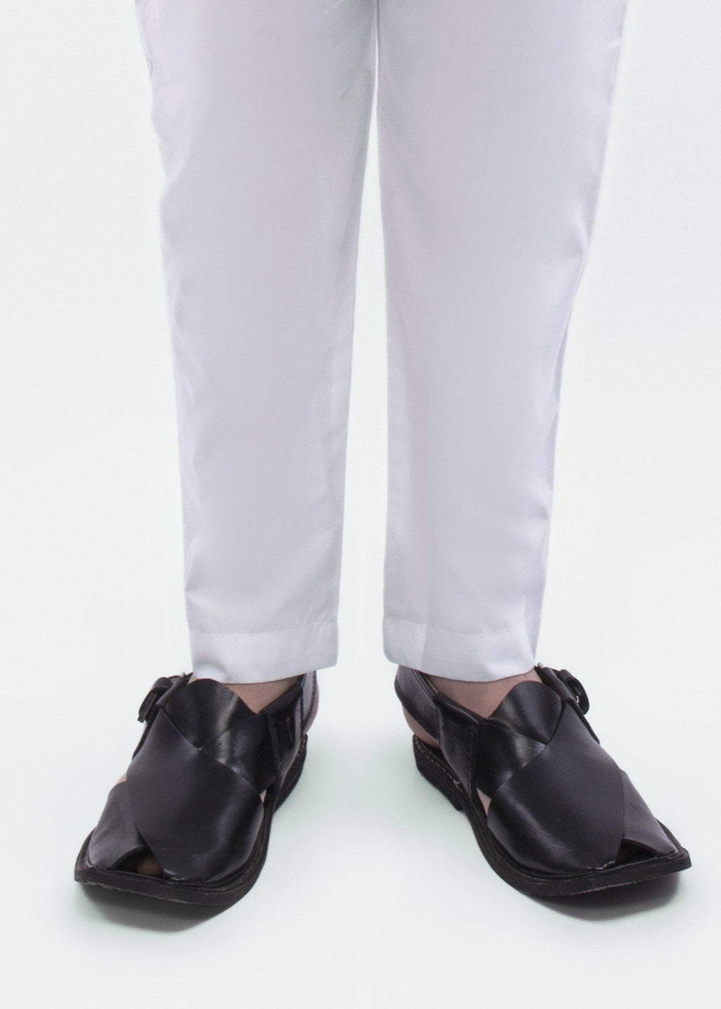 White cotton Pajama - 010