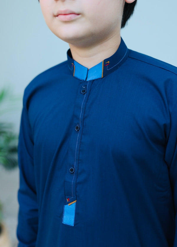 Sapphire Blue Kurta Trouser KT 127