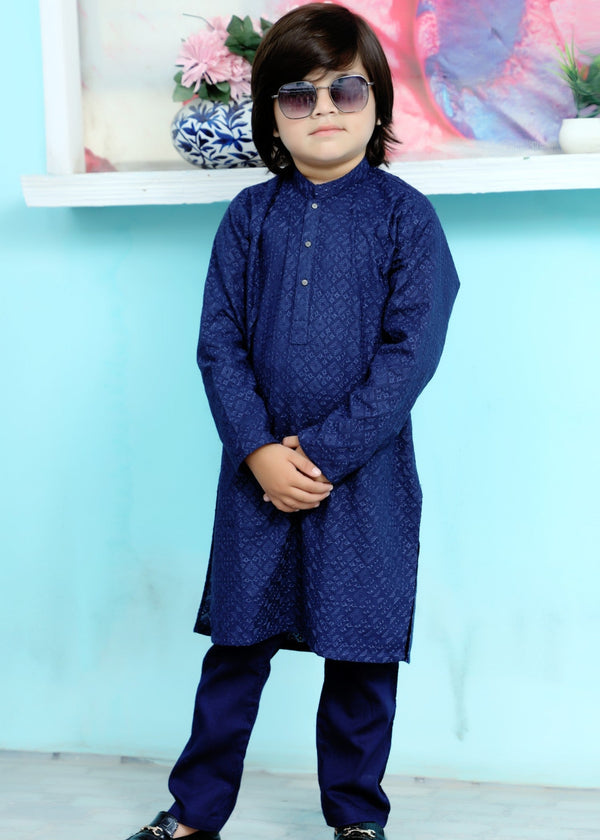 Blue Jay chicken Kurta Trouser - CK 006