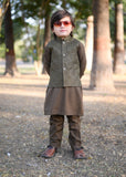 Olive Green Only Waistcoat EW35