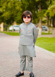 EverGrey Waistcoat Suit-AHW-002