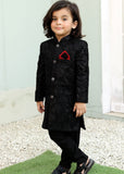 Caviar Black Sherwani S27