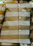 Olive Green Wasistcoat Suit AHW 025