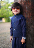 Blue Embroidered Only Waistcoat EW34