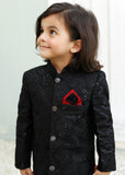 Caviar Black Sherwani S27
