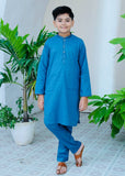 Baby Blue Kurta Trouser AH 046