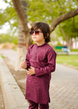 Berry Kurta Trouser-AH 047