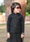 Plain Black Only Waistcoat EW29