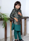 Green And Golden Prince Coat Suit P28