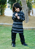 Black waistcoat Suit AHW 019