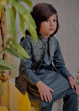 Grey Waistcoat Suit - WKS 018