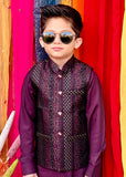 Purple Waistcoat Suit EW 41