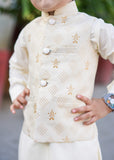 Cream white Only waistcoat EW19