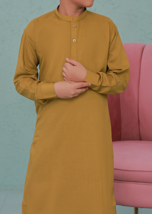 Mustard Kurta Trouser - Kt 89