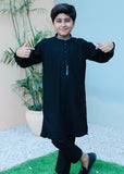 Phantom Black Kurta Trouser KT 129