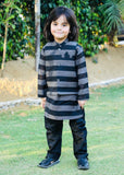Black waistcoat Suit AHW 019
