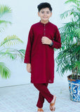 Maroon Kurta Trouser AH 047