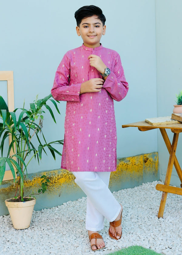 Orchid Pink Kurta Trouser KT 106