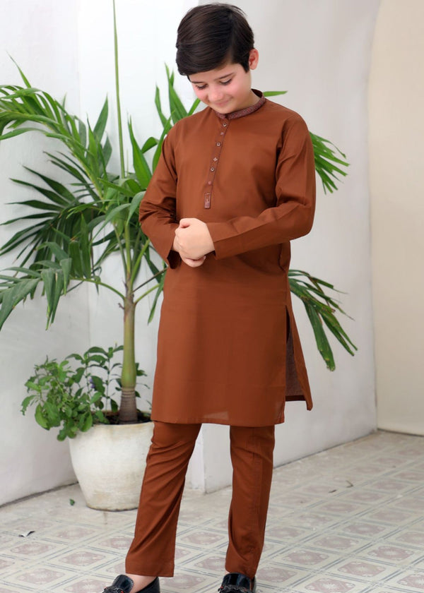 Brown Kurta Trouser KT 101