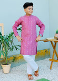 Orchid Pink Kurta Trouser KT 106