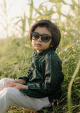 Bottle Green Kurta KT 123