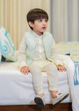 powder blue waistcoat suit EW20