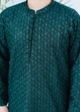 Bottle Green Kurta KT 123