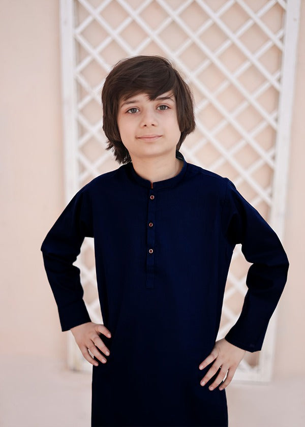 Deep Navy Kurta Trouser AH 043