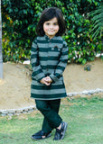 Dark Green Waistcoat Suit AHW 024