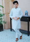 White Waistcoat Suit AHW 010