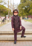 Maroon Only Waistcoat EW 41