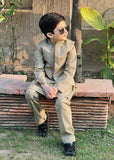 Pistachio Green Waistcoat Suit-AHW-004