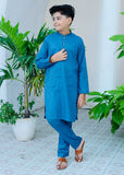 Baby Blue Kurta Trouser AH 046