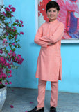 Peach Pink chicken Kurta Trouser - CK 007
