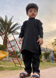 Black kameez shalwar - KS 20