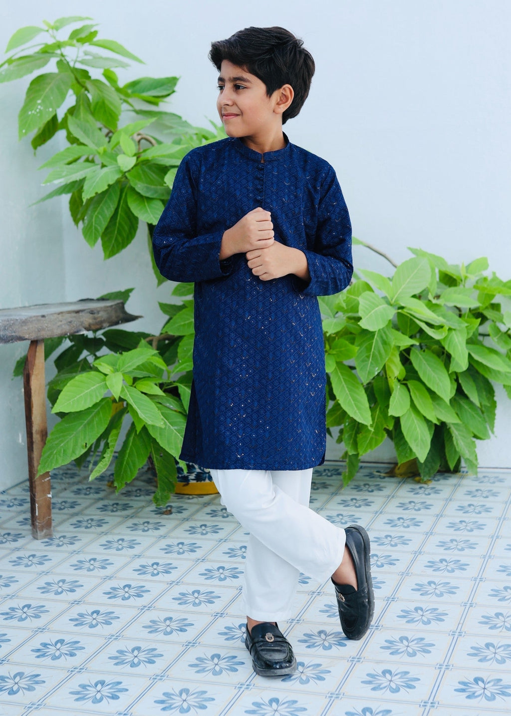 Cobalt Blue Kurta KT 114