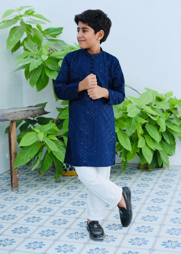 Cobalt Blue Kurta KT 114