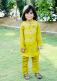 Yellow Waistcoat Suit AHW 022