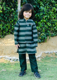 Dark Green Waistcoat Suit AHW 024