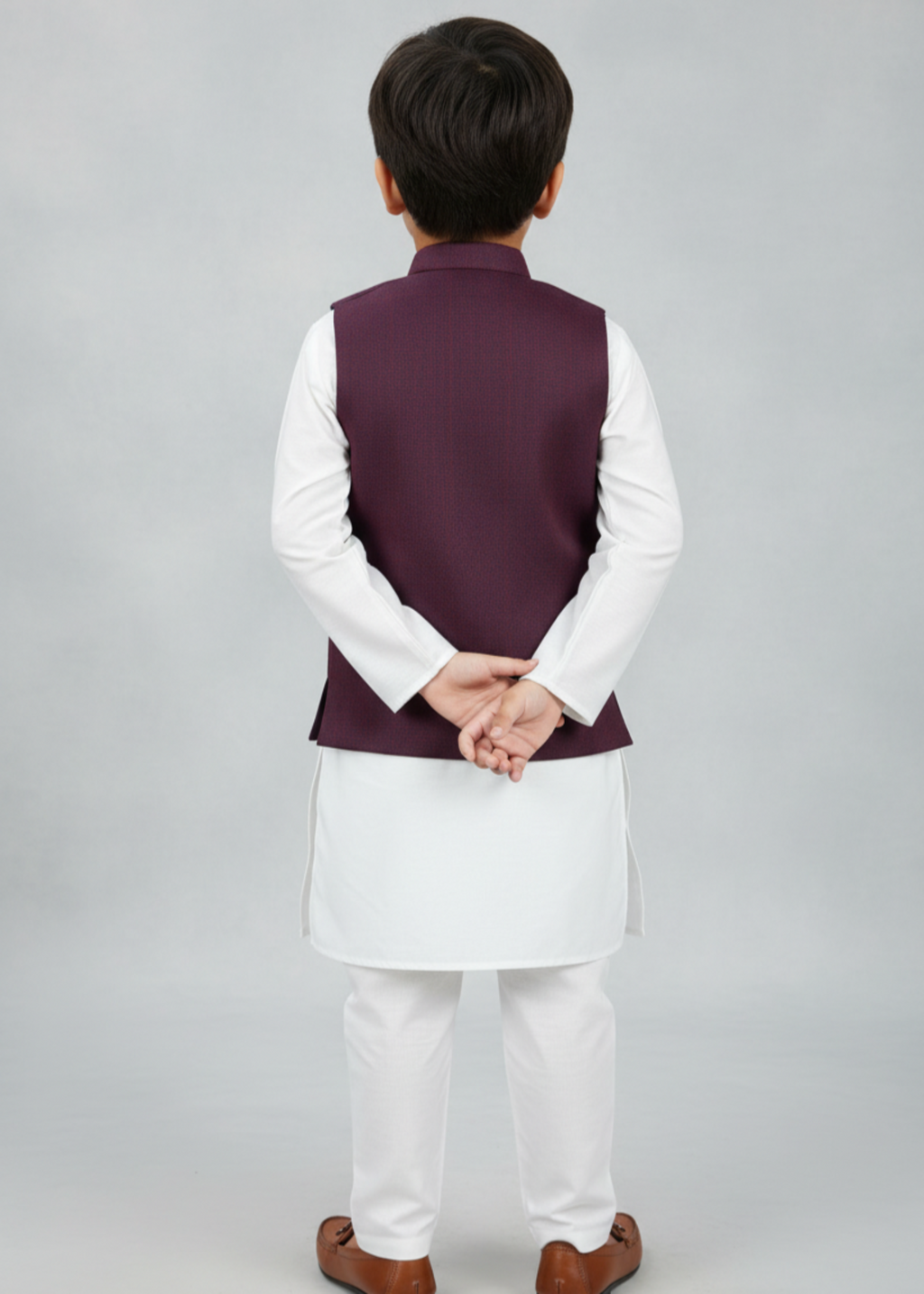 Plum Purple only Waistcoat - EW 61