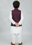 Plum Purple only Waistcoat - EW 61