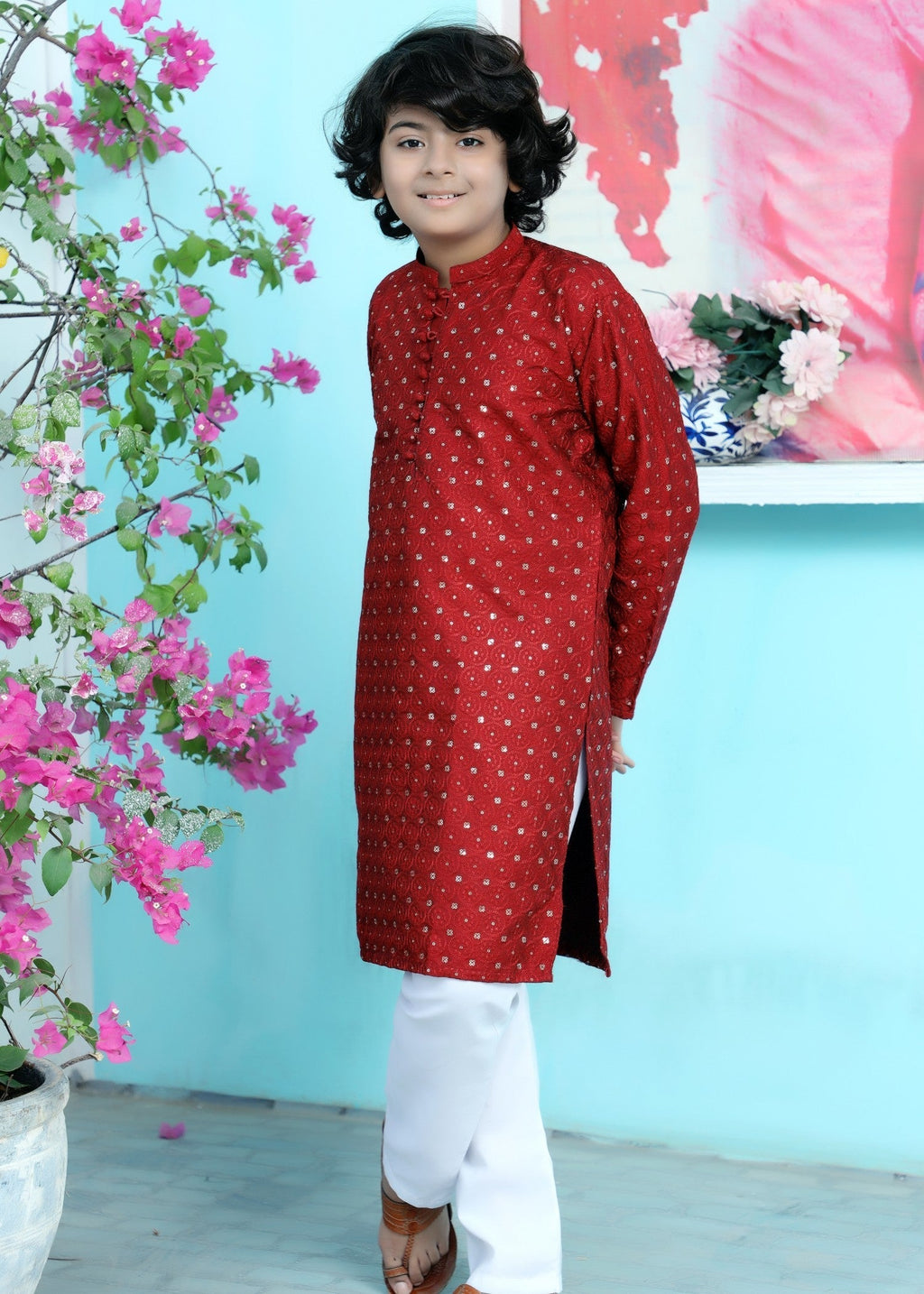 Brick Red kurta KT 97