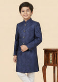 Navy Blue Sherwani S31