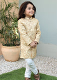 Cream Goldenrod Sherwani S30