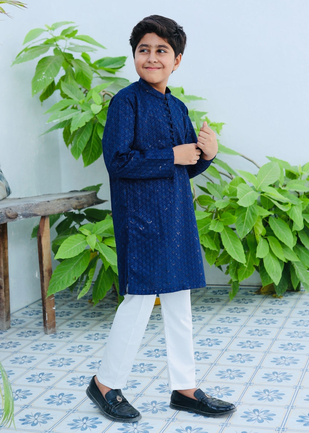 Cobalt Blue Kurta KT 114