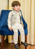 Grey Waistcoat Suit EW31
