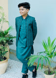 Parrot Green Prince Coat Suit P33
