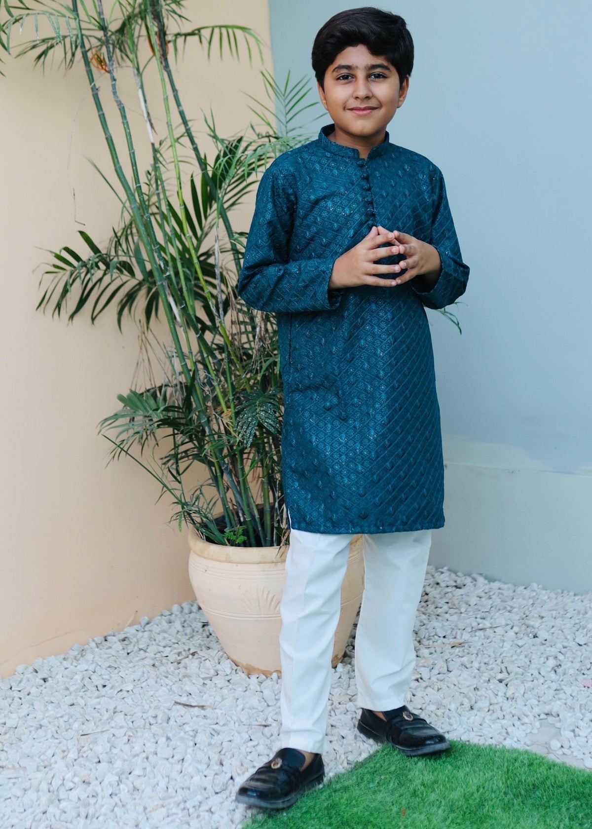 Carolina Blue Kurta KT 122 Main image