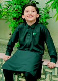 Bottle Green Kurta Trouser KT 131