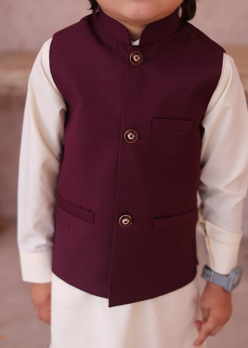 Purple Only Waistcoat EW37